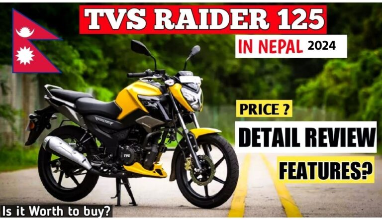 tvs raider 125 price in nepal