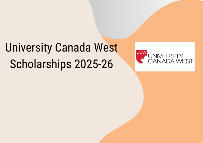 University Canada West Scholarships 2025-26